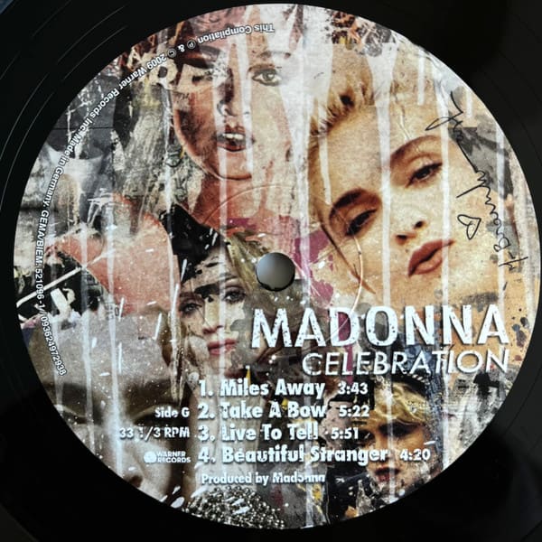 Madonna Celebration Vinilo9