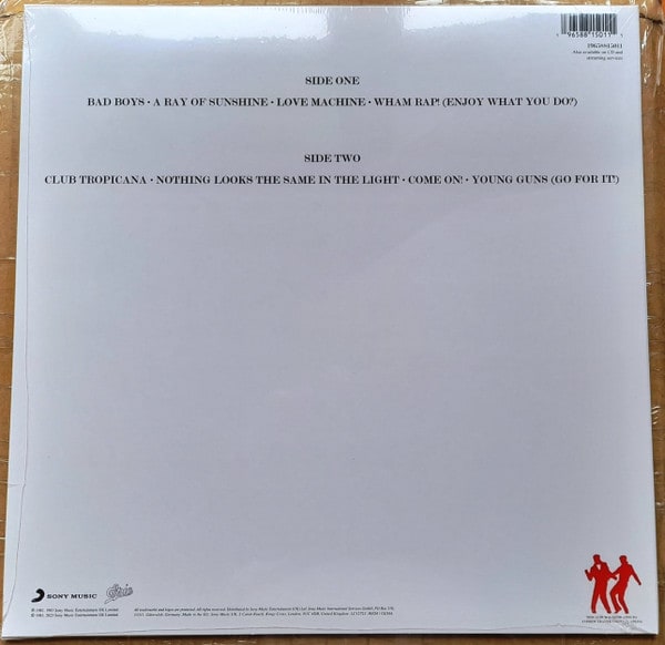 Wham! Fantastic vinilo2