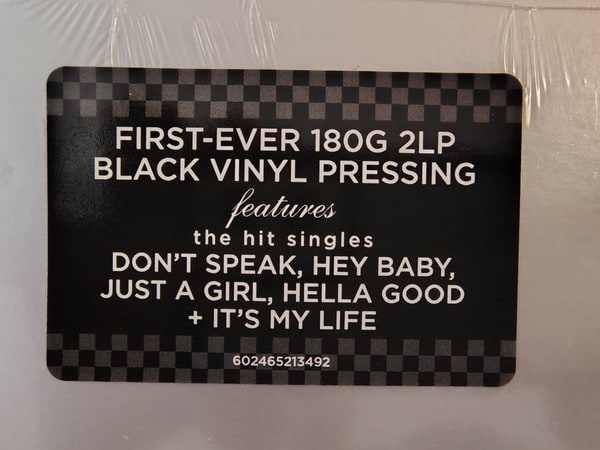 No Doubt The Singles 1992-2003 Vinilo2