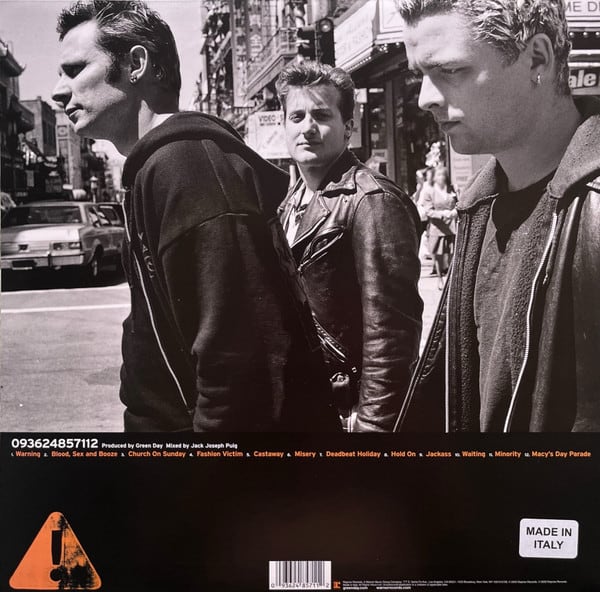 Green Day Warning Vinilo2