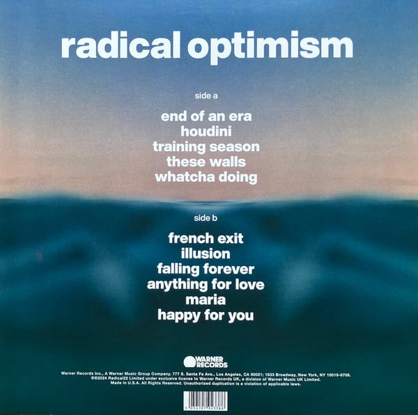 Dua Lipa Radical Optimism Vinilo1