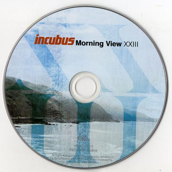 Incubus Morning View XXIII Cd3