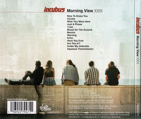 Incubus Morning View XXIII Cd2