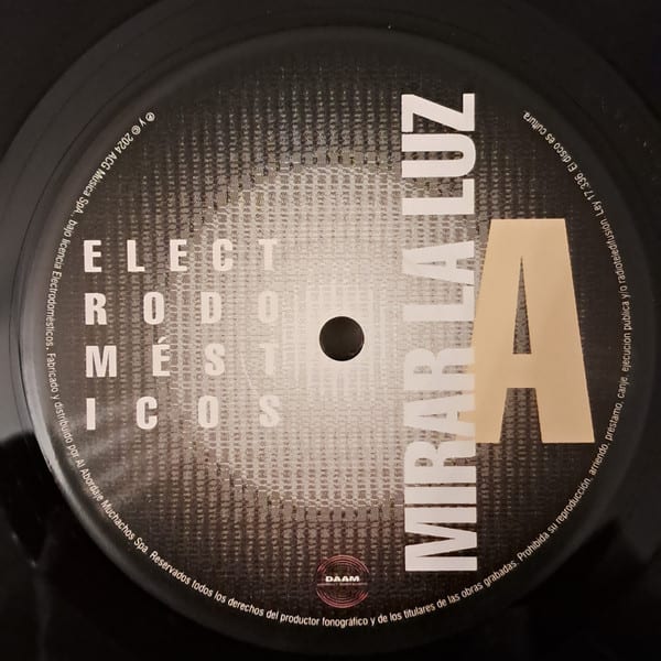Electrodomésticos Mirar la Luz Vinilo3
