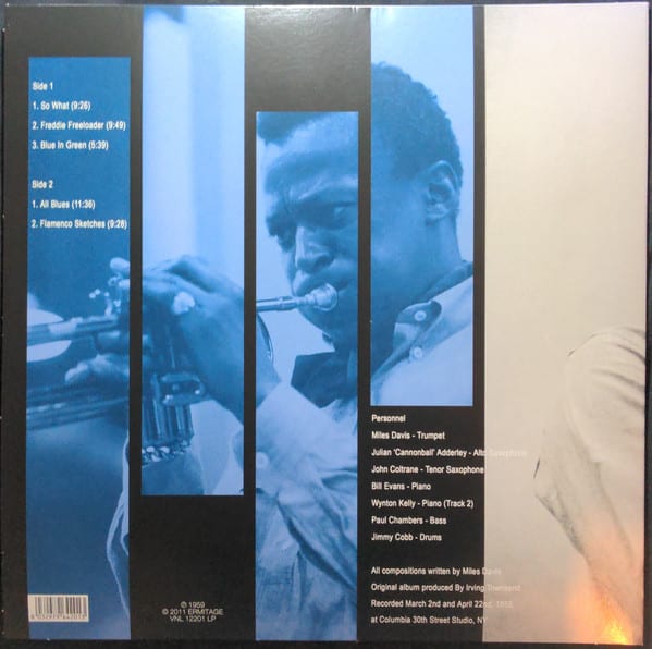 Miles Davis Kind Of Blue Vinyl Nuevo2