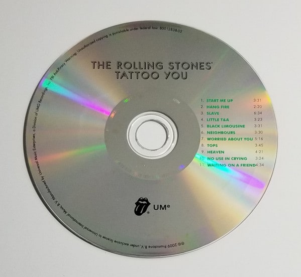 Rolling Stones Tattoo You CD3