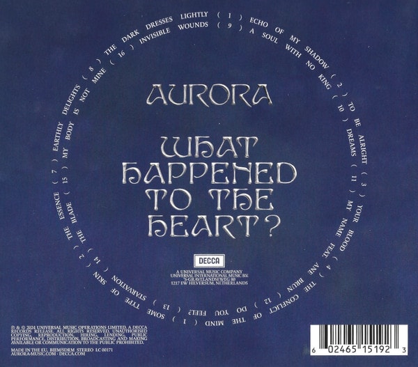 AURORA What Happened To The Heart? Cd2