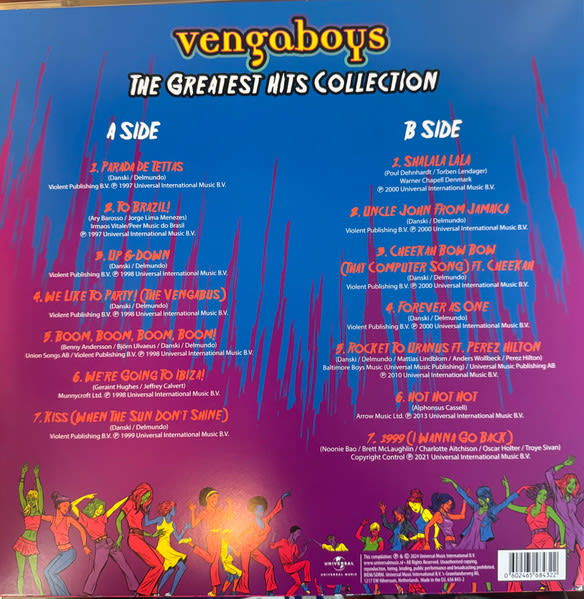 Vengaboys The Greatest Hits Collection Vinilo1