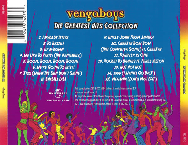 Vengaboys The Greatest Hits Collection Cd2