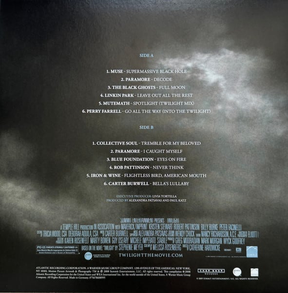 Vinilo Twilight (Original Motion Picture Soundtrack)2