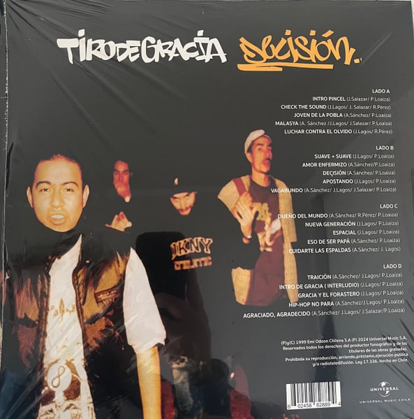 Tiro De Gracia Decisión 2lp Nuevo Y Sellado Vinilo2