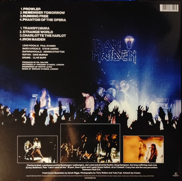 Iron Maiden Iron Maiden vinilo2