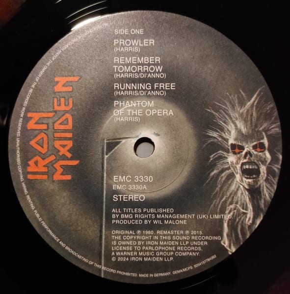 Iron Maiden Iron Maiden vinilo3