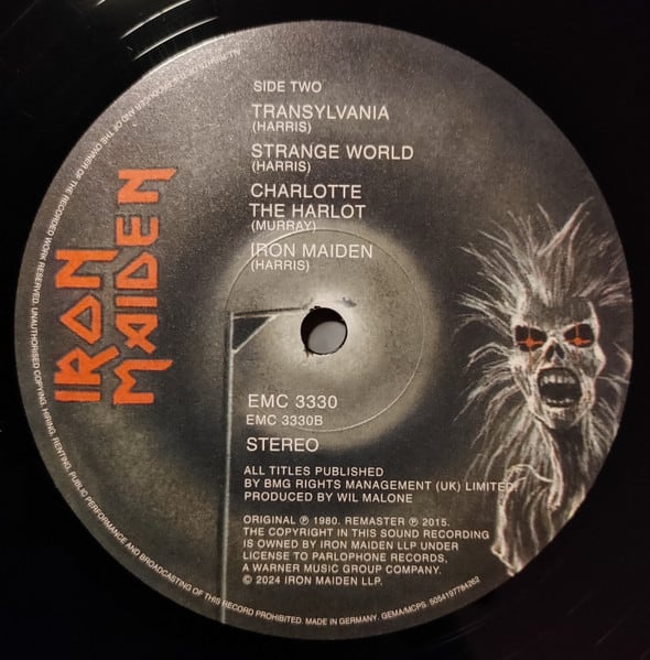 Iron Maiden Iron Maiden vinilo4