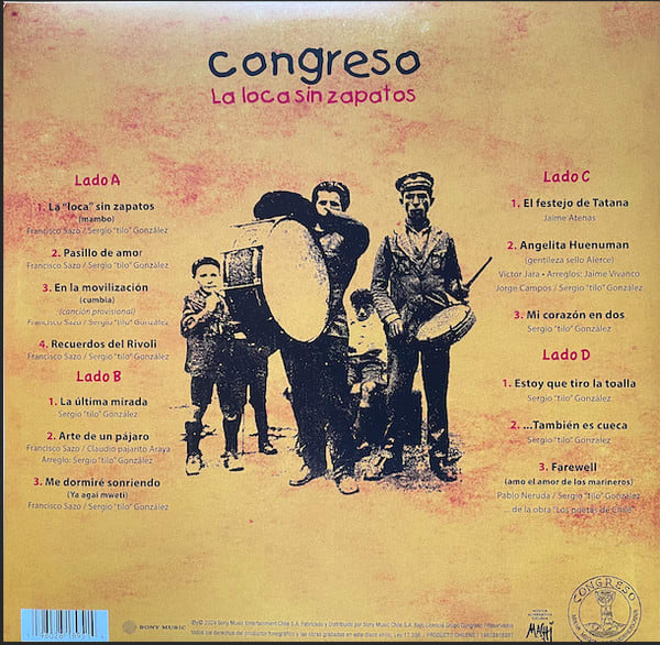 Congreso La Loca Sin Zapatos vinilo2