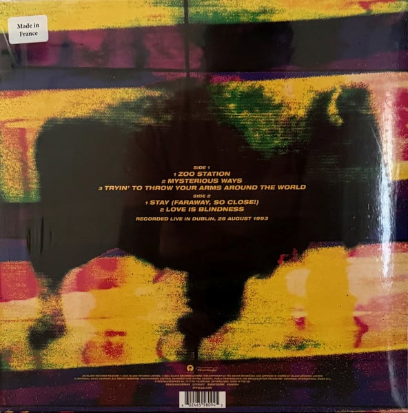 U2 Zoo TV (Live In Dublin 1993) Vinilo1