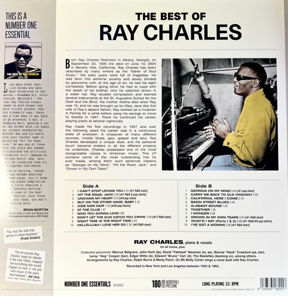 Ray Charles The Best Of Ray Charles Vinilo1