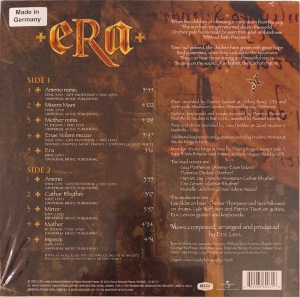 Vinilo Era Era2