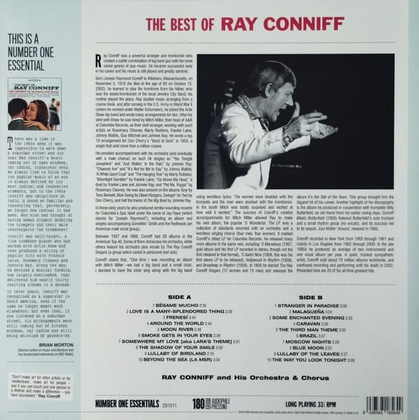Ray Conniff And His Orchestra & Chorus The Best Of Ray Conniff Vinilo2