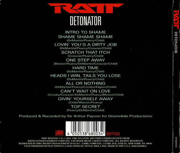 Ratt Detonator Cd2