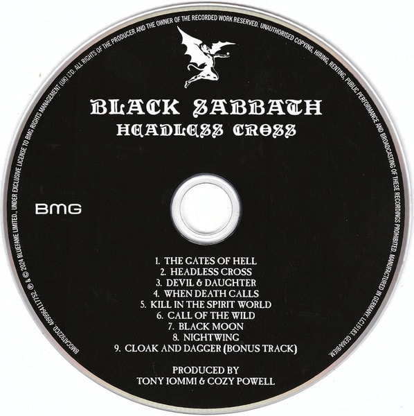 Black Sabbath Headless Cross Cd3