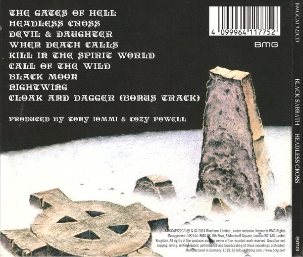 Black Sabbath Headless Cross Cd2