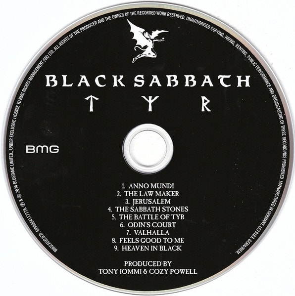 Black Sabbath Tyr Cd3