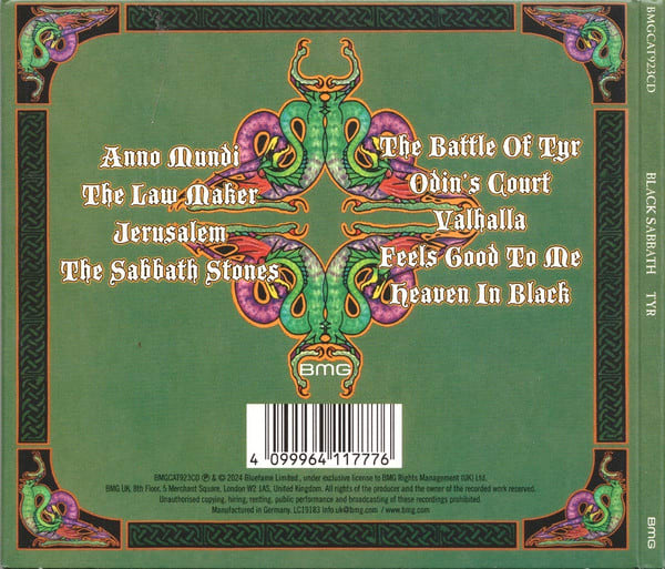 Black Sabbath Tyr Cd2
