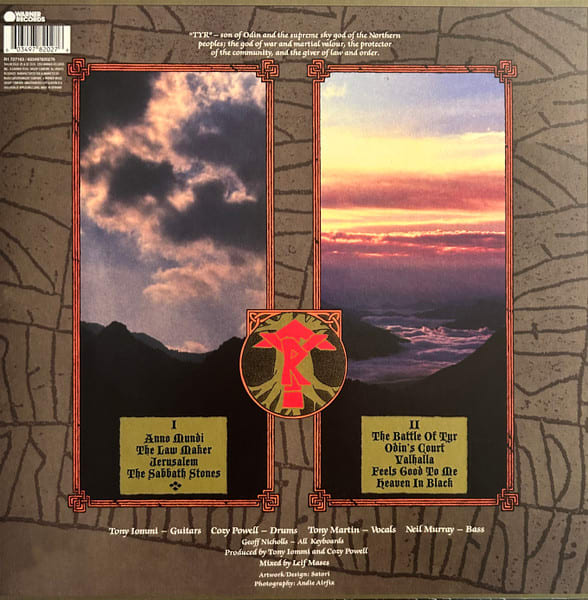 Black Sabbath Tyr Vinilo2
