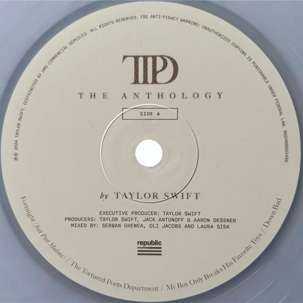 Taylor Swift The Tortured Poets Department (The Anthology) Vinilo3