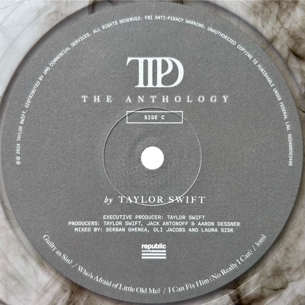 Taylor Swift The Tortured Poets Department (The Anthology) Vinilo5