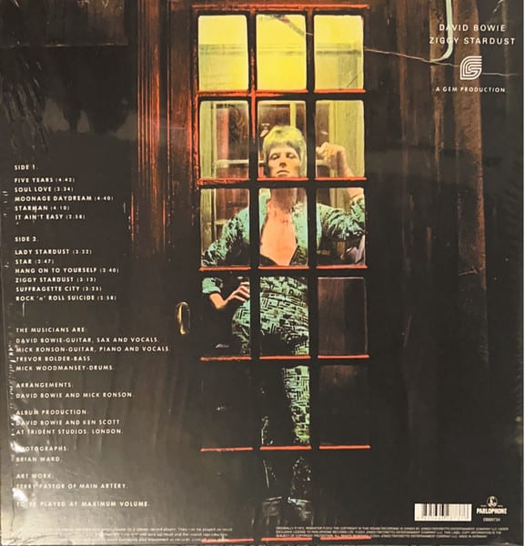 David Bowie The Rise And Fall Of Ziggy Stardust And The Spiders From Mars Vinilo2