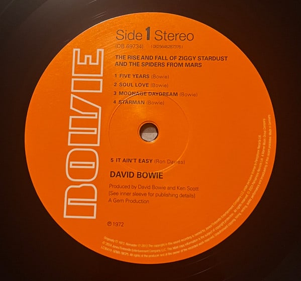 David Bowie The Rise And Fall Of Ziggy Stardust And The Spiders From Mars Vinilo3