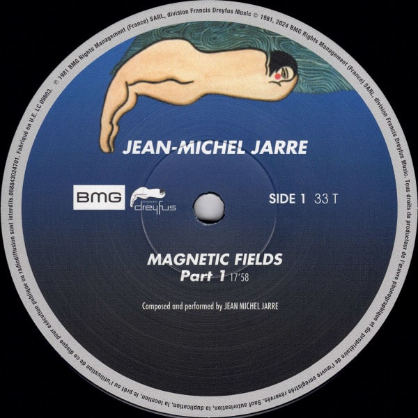 JEAN MICHEL JARRE Magnetic Fields = Les Chants Magnétiques Vinilo4