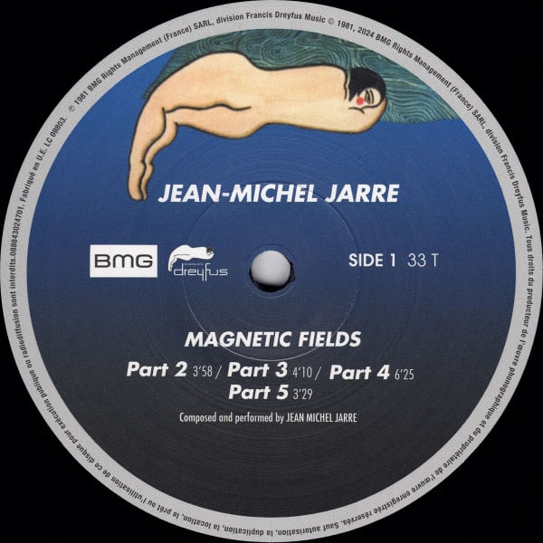 JEAN MICHEL JARRE Magnetic Fields = Les Chants Magnétiques Vinilo3