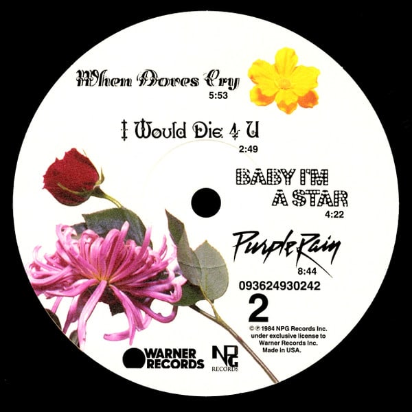 Prince Purple Rain Nuevo Sellado Vinilo4