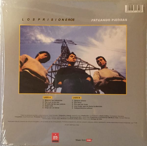 Los Prisioneros Pateando Piedras Vinilo2
