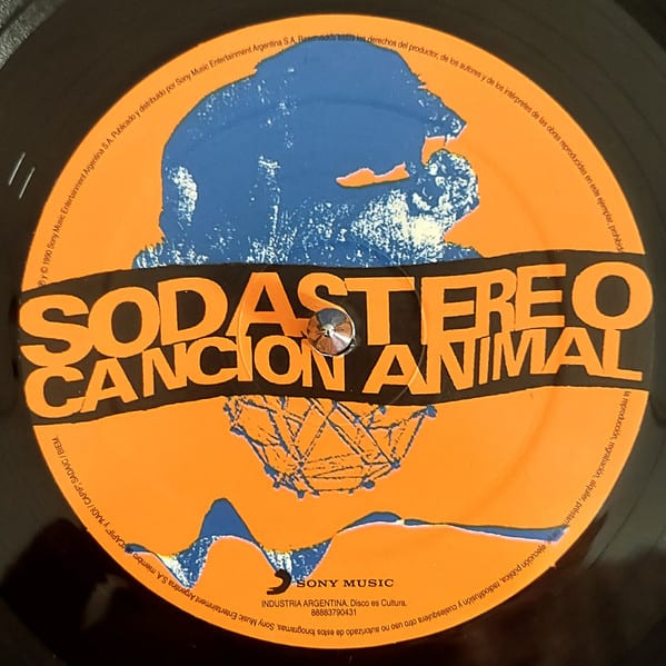 Soda Stereo Canción Animal Vinilo3