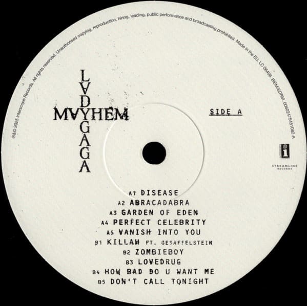 Lady Gaga Mayhem Vinilo3