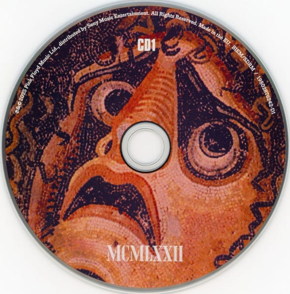 Pink Floyd Pink Floyd At Pompeii MCMLXXII CD3