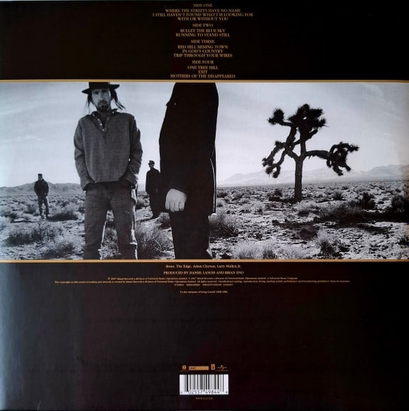 U2 The Joshua Tree Vinilo1