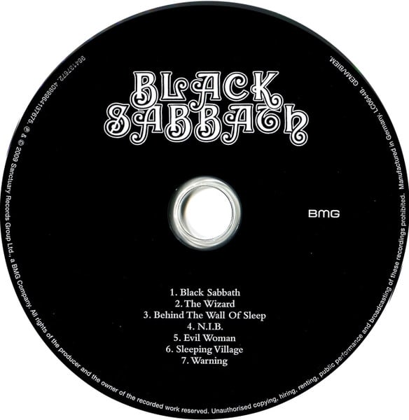 Black Sabbath Black Sabbath CD3