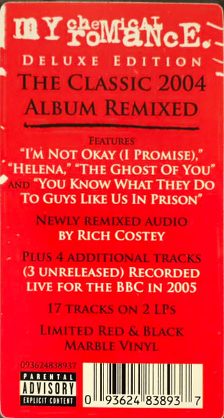 My Chemical Romance Three Cheers For Sweet Revenge (Limited Edition) Vinilo1