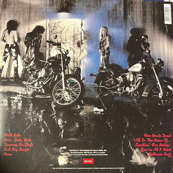 Mötley Crüe Girls! Girls! Girls! Vinilo1