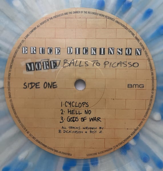 Bruce Dickinson More Balls To Picasso Vinilo4