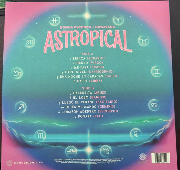 Bomba Estéreo, Rawayana Astropical Vinilo2
