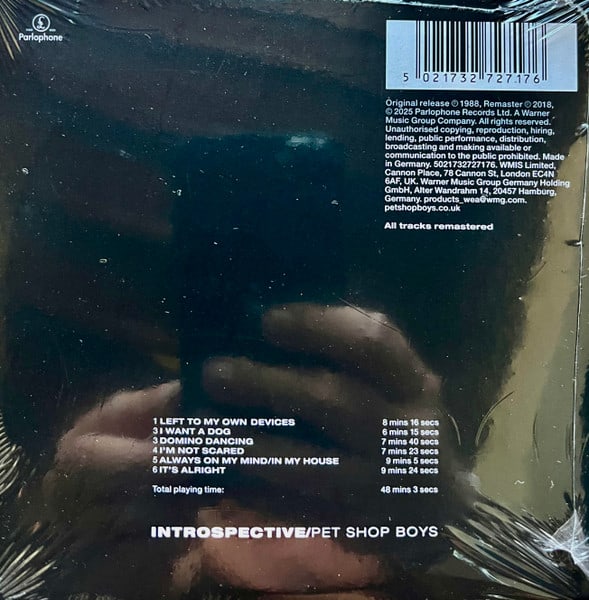 Pet Shop Boys Introspective Cd2