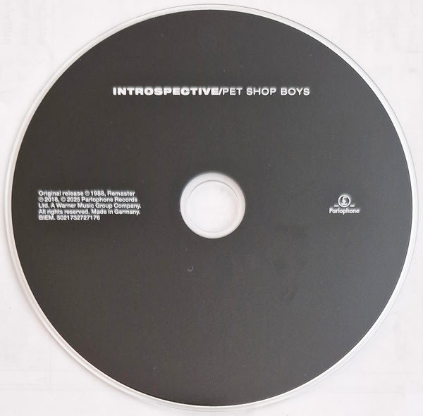 Pet Shop Boys Introspective Cd3