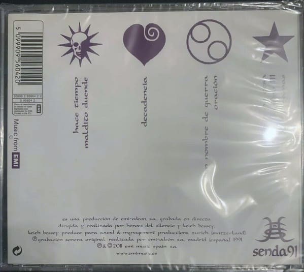 Heroes Del Silencio Senda ´91 CD2