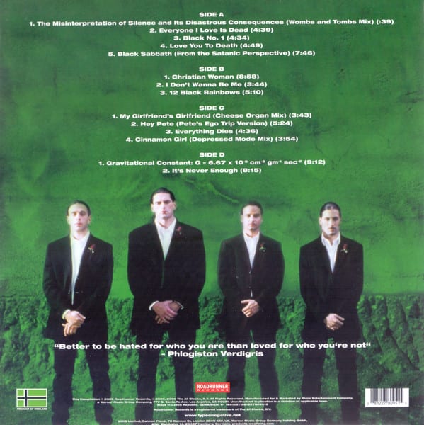 Vinilo Type O Negative The Least Worst Of2